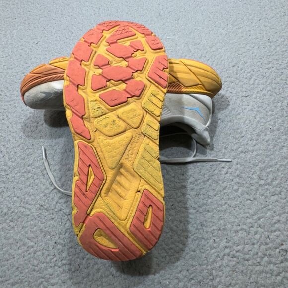 Hoka One Arahi 6 Womens 9B Gray Nimbus Cloud Running Sneaker Performance Trainer - Picture 9 of 13